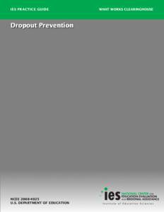 Dropout practice guide cover 0722