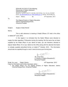 Kangra / Shimla / Shimla district / Govt College of Teacher Education Dharamsala HP INDIA / States and territories of India / Himachal Pradesh / Kullu