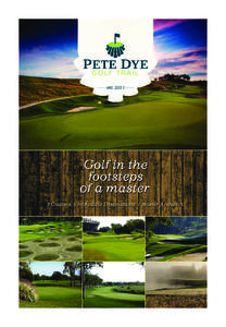 Pete Dye Indy G&TG 2013.indd[removed]:38 PM 16788 20 B Road Culver, IN 46511