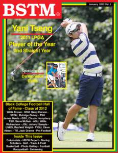 BSTM Yani Tseng 2011 LPGA Player of the Year 2nd Straight Year