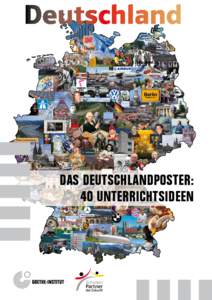 Made in Germany  DAS DEUTSCHLANDPOSTER: 40 UNTERRICHTSIDEEN  Deutschland19 GI Klett.indd 1