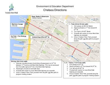 Environment & Education Department  Chelsea Directions Bugs, Beaks & Botanicals (Habitat Garden)