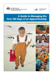 A Guide to Managing the First 100 Days of an Apprenticeship A practical approach n