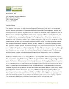 Microsoft Word - Greenway Board letter to Mayor Menino[removed]