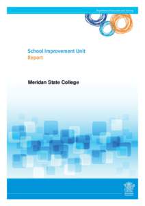 National Assessment Program  Literacy and Numeracy / Meridan State College / Instructional leadership / Educational psychology / Education policy / Special education / Standards-based education / Response to intervention / School Improvement Grant