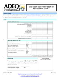 NOI - Sewage Collection System