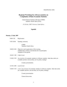 Microsoft Word - SSA workshop - agenda-final.doc