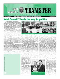 Joint Council 7 Volume 60, Number 2 TEAMSTER