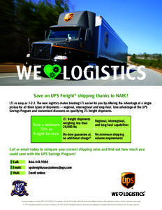 Cargo / Shipping / United Parcel Service / UPS Freight / Business / Less than truckload shipping / Transport / Technology / Express mail