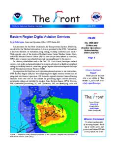 NOAA’s National Weather Service  Eastern Region Digital Aviation Services By Joe DelliCarpini, Science and Operations Officer, NWS Boston, MA Requirements for the Next Generation Air Transportation System (NextGen), ma