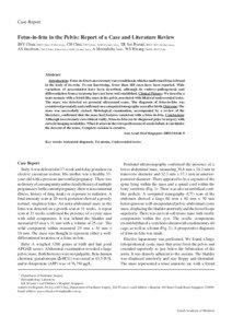 Twins / Rare diseases / Obstetrics / Conjoined twins / Fetus in fetu / Teratoma / Parasitic twin / Prenatal diagnosis / Pregnancy / Medicine / Health / Congenital disorders