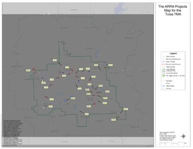The ARRA Projects Map for the Tulsa TMA Washington