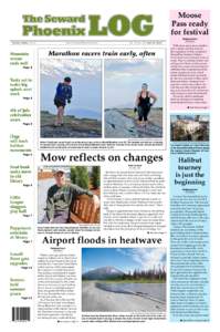Seward Highway / Mount Marathon / Kenai Peninsula / Kenai Fjords National Park / Resurrection Bay / William H. Seward / Van Gilder Hotel / Alaska / Seward /  Alaska / Kenai Peninsula Borough /  Alaska