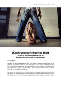 _K_ein unbeschriebenes Blatt - AL-ANON Selbsthilfegemeinschaft