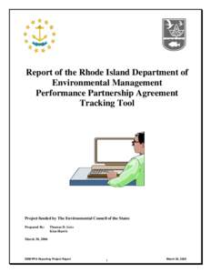 RI DEM/Ombudsman- Report of the RI DEM Performance Partnership Agreement Tracking Tool