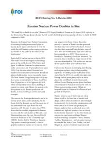 Nuclear power / Russian floating nuclear power station / Nuclear reactor / Nuclear fuel / Breeder reactor / Nuclear energy policy by country / Nuclear energy policy / Energy / Nuclear physics / Nuclear technology