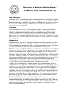 Microsoft Word - Statement[removed]Silviculture in Native Forests _Approved[removed]08_ - _Web 2 9_