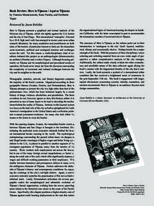 Monu#06_Book Review Here is Tijuana by Jason Rebillot.indd