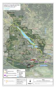 Lacamas Lake / Fallen Leaf Lake / Outfall / Clark County /  Washington / Round Lake / Camas /  Washington