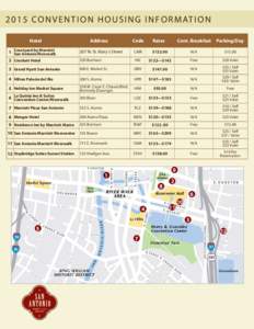 2015 TBA Hotel Locations Map A