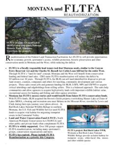 Trumpeter Swan / Land and Water Conservation Fund / Environment of the United States / Montana / Red Rock Lakes Wilderness / National Wildlife Refuge
