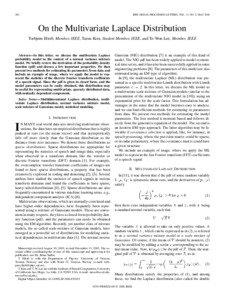 300  IEEE SIGNAL PROCESSING LETTERS, VOL. 13, NO. 5, MAY 2006