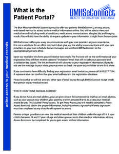 What is the Patient Portal?