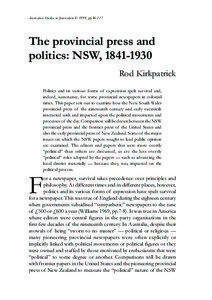 Australian Studies in Journalism 8: 1999, pp[removed]