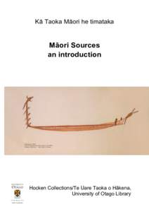 Microsoft Word - Maori_Sources