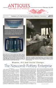 Visual arts / Newcomb Pottery / H. Sophie Newcomb Memorial College / Newcomb / Sadie Irvine / Pottery / Tulane University / Louisiana / Newcomb Art Gallery