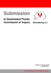 Submission to Queensland Floods Commission of Inquiry formatted