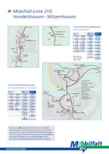 »	Mobilfalt-Linie 210:  Hundelshausen – Witzenhausen >  >