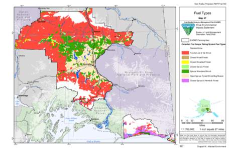 East Alaska Proposed RMP/Final EIS 150°W 147°W  144°W