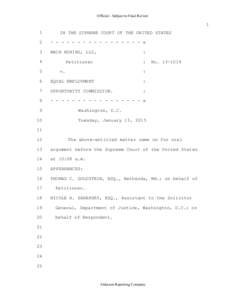 Antonin Scalia / John Roberts / Tom Goldstein / Conciliation / Equal Employment Opportunity Commission / Clarence Thomas / Conservatism in the United States / Conservatism in North America / Supreme Court of the United States