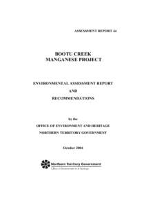 Environmental design / Environmental impact assessment / Impact assessment / Sustainable development / Tailings / Mining / Index of environmental articles / Ranger Uranium Mine / Environment / Environmental law / Earth