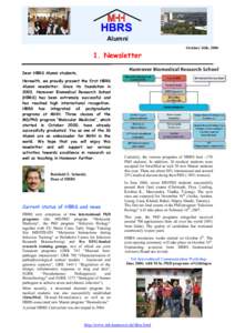 HBRS Alumni October 16th, [removed]Newsletter Dear HBRS Alumni students,