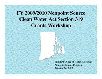 Stormwater / Clean Water Act / Total maximum daily load / Rain garden / Sediment control / Best management practice for water pollution / IDEAL model / Environment / Water pollution / Earth