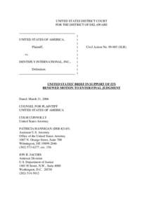 Clayton Antitrust Act / Sherman Antitrust Act / United States v. Glaxo Group Ltd. / United States v. Microsoft / History of the United States / Case law / Law / Dentsply / United States antitrust law