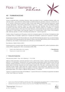 Fumaria / Papaveraceae / Eudicots / Plant taxonomy / Fumariaceae