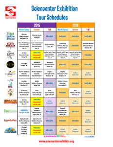 Sciencenter Exhibition Tour Schedules[removed]