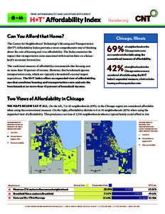 htaindex.org  Can You Afford that Home? Chicago, Illinois