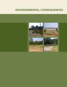 ENVIRONMENTAL CONSEQUENCES  INTRODUCTION impacts, irreversible and irretrievable commitments of