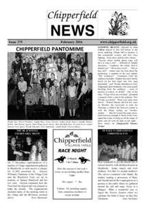 Chipperfield Issue 275 NEWS February 2016