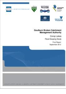 Goulburn Broken Catchment Management Authority Corop Lakes Flood Scoping Study Final Report September 2012