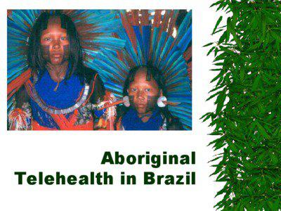 South America / Telehealth / Uncontacted peoples / Korubo / Aikanã / Panará people / Kaiwá language / Apurinã language / Kaiabi people / Indigenous peoples in Brazil / Indigenous peoples of the Amazon / Americas