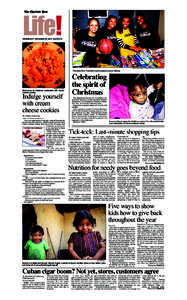 Life! The Charlotte Post WEDNESDAY, DECEMBER 24, 2014 SECTION B  Celebrating