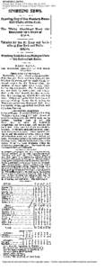 SPORTING NEWS. Chicago Daily Tribune[removed]); May 24, 1876; ProQuest Historical Newspapers Chicago Tribune[removed]pg. 5  Reproduced with permission of the copyright owner. Further reproduction prohibited witho