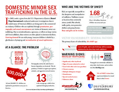 DOMESTIC MINOR SEX  TRAFFICKING IN THE U.S. I