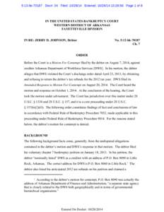 Insolvency / Personal finance / Debt / Chapter 7 /  Title 11 /  United States Code / Canadian law / Adversary proceeding in bankruptcy / Federal Rules of Bankruptcy Procedure / Reaffirmation agreement / Bankruptcy in the United States / United States bankruptcy law / Law / Bankruptcy