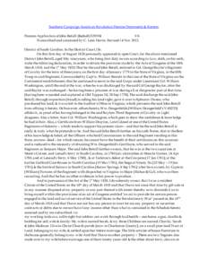 Southern Campaign American Revolution Pension Statements & Rosters Pension Application of John Betsill (Bedsell) S39194 VA Transcribed and annotated by C. Leon Harris. Revised 14 Nov[removed]District of South Carolina. In 